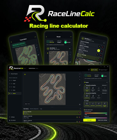 RaceLineCalc Download For sim Racing & Motorsport